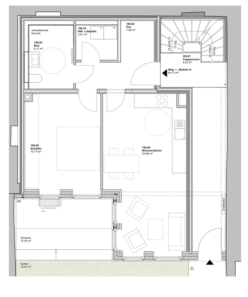 2 Zimmer Wohnung mit 64 m² in München – Bild 8