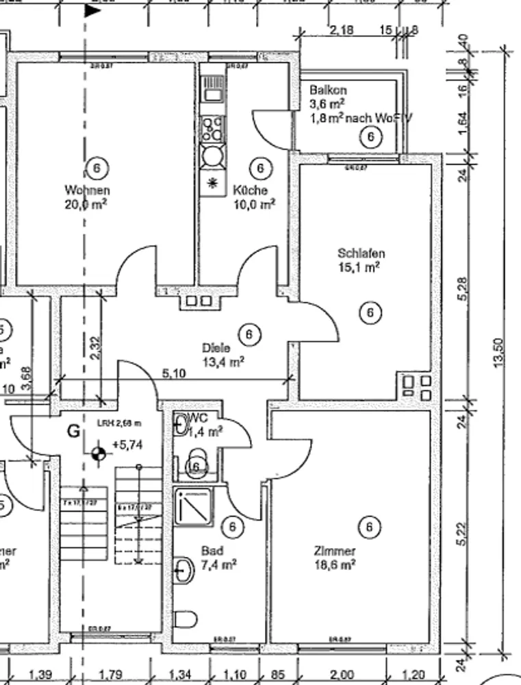 1 Zimmer Wohnung mit 26 m² in Essen – Bild 6