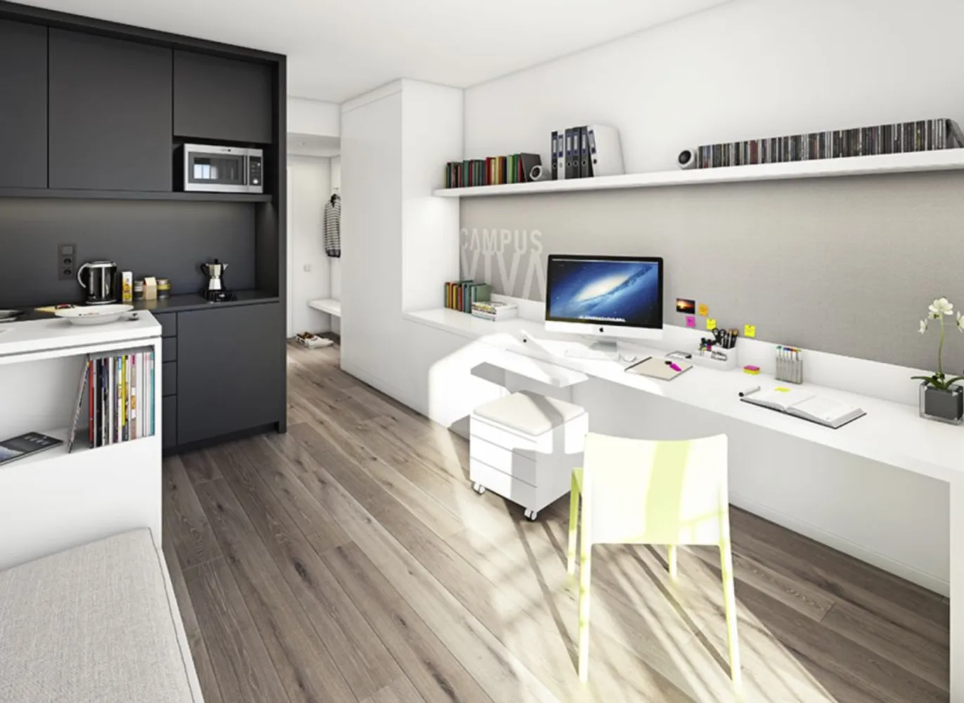 1 Zimmer Wohnung mit 21 m² in München – Bild 3
