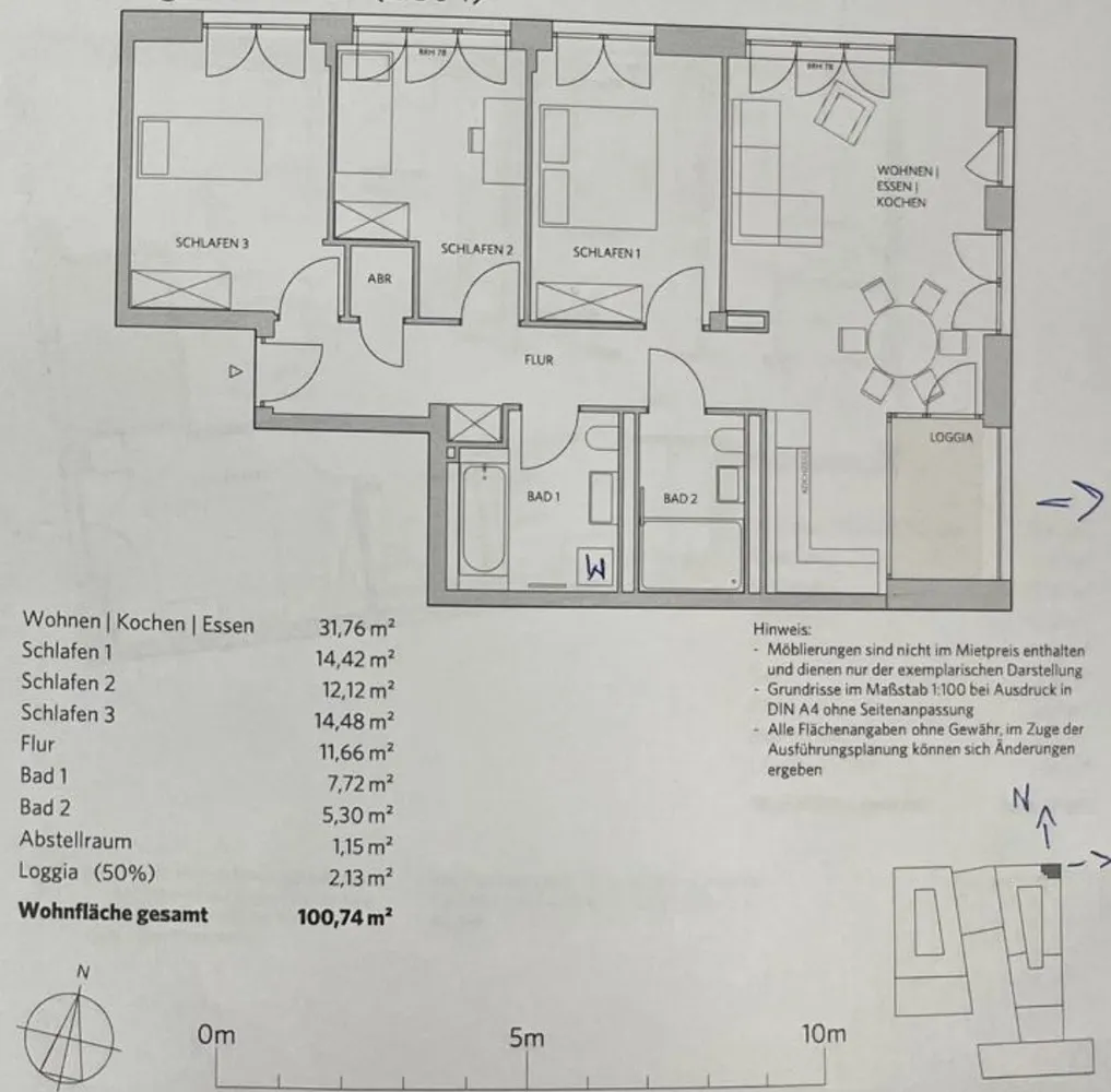 4 room apartment with 101 m² in Munich – Photo 9