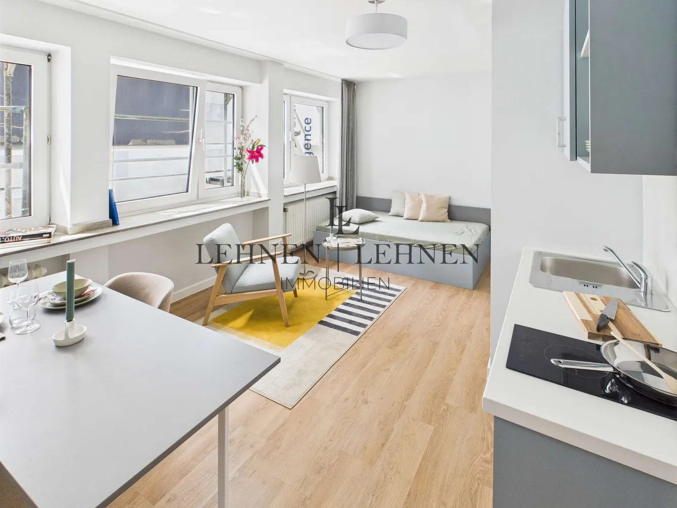 1 Zimmer Wohnung mit 39 m² in Aachen – Bild 1
