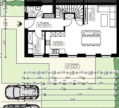 5 Zimmer Wohnung mit 130 m² in Meppen – Bild 4