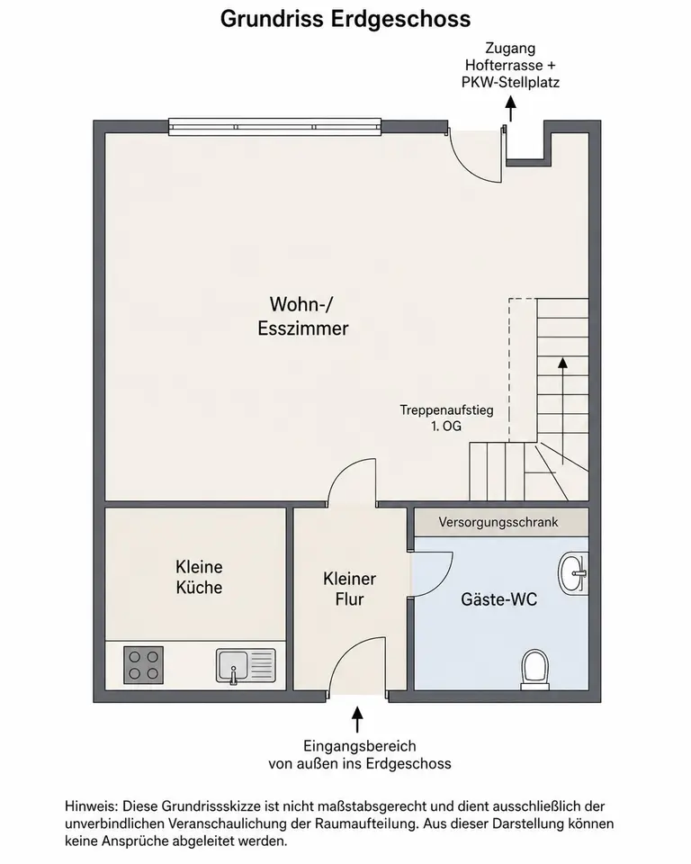 3 Zimmer Wohnung mit 53 m² in Mönchengladbach – Bild 4