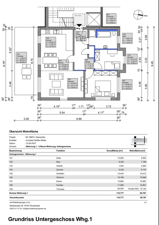 6 Zimmer Wohnung mit 135 m² in Suhl – Bild 5