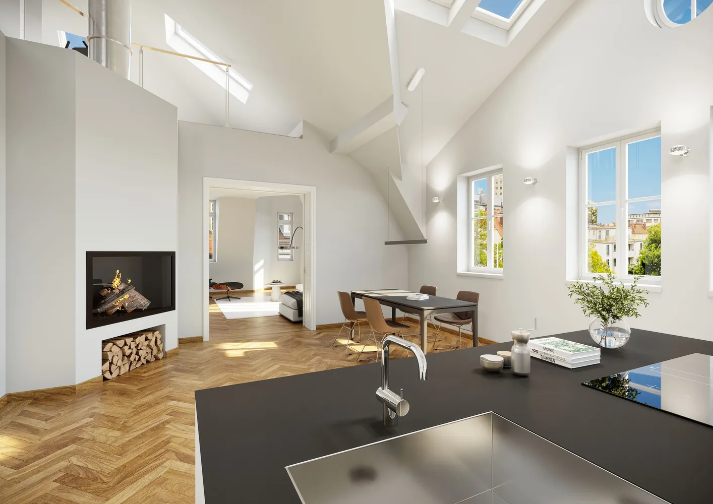 3 Zimmer Wohnung mit 233 m² in München – Bild 4