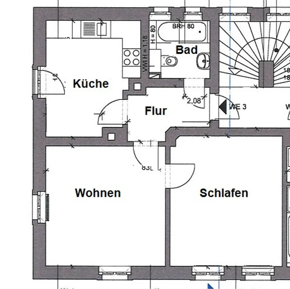 2 Zimmer Wohnung mit 59 m² in Dresden – Bild 8