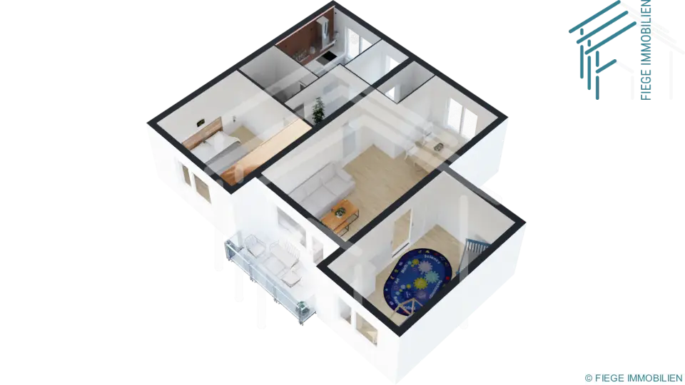 3 room apartment with 71 m² in Hanau – Photo 5