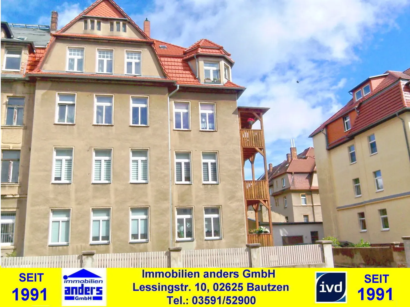 1 Zimmer Wohnung mit 54 m² in Bautzen – Bild 2