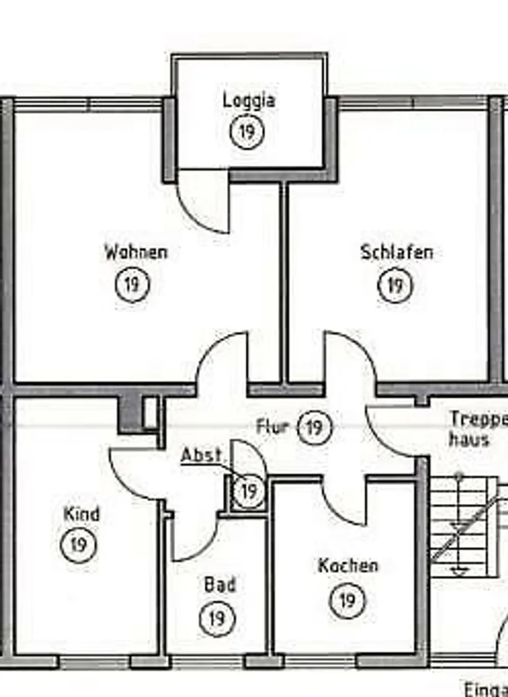3 Zimmer Wohnung mit 65 m² in Essen – Bild 1