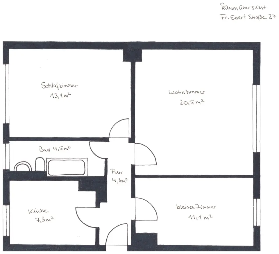3 Zimmer Wohnung mit 61 m² in Altenburg – Bild 5