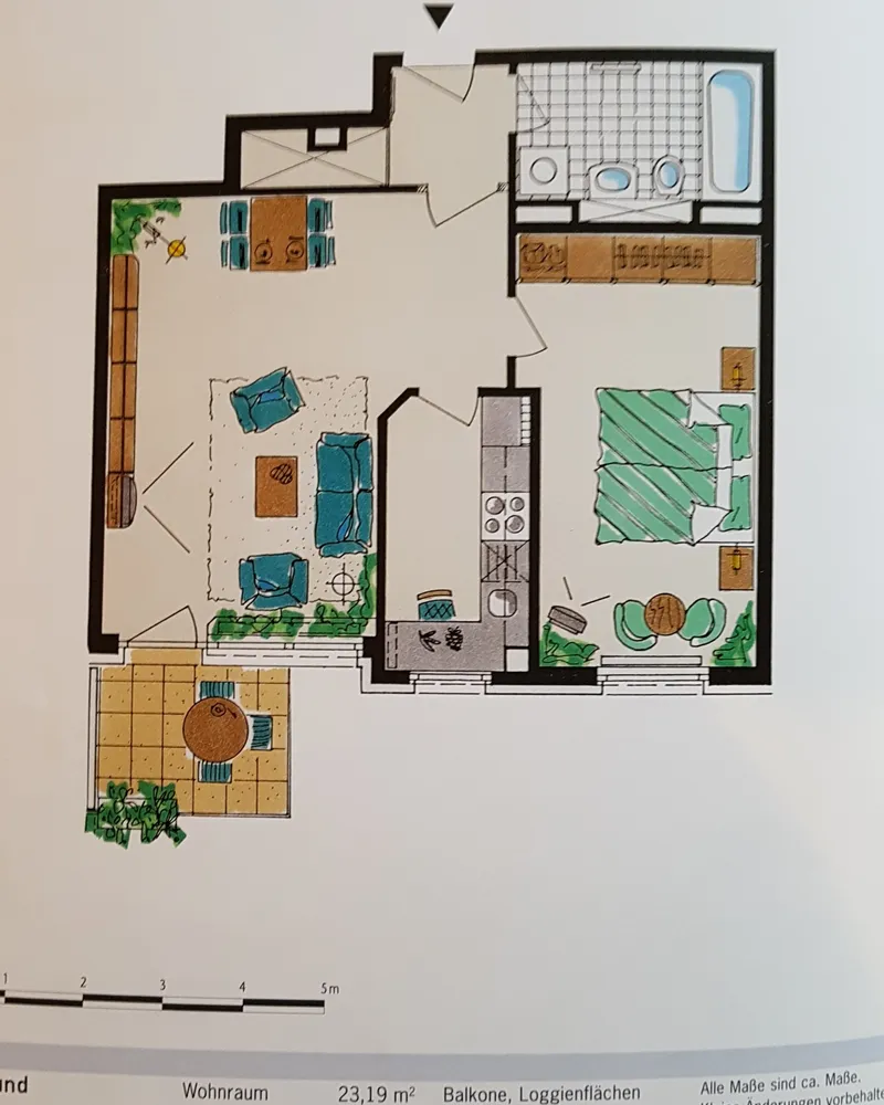 2 Zimmer Wohnung mit 55 m² in Leipzig – Bild 2