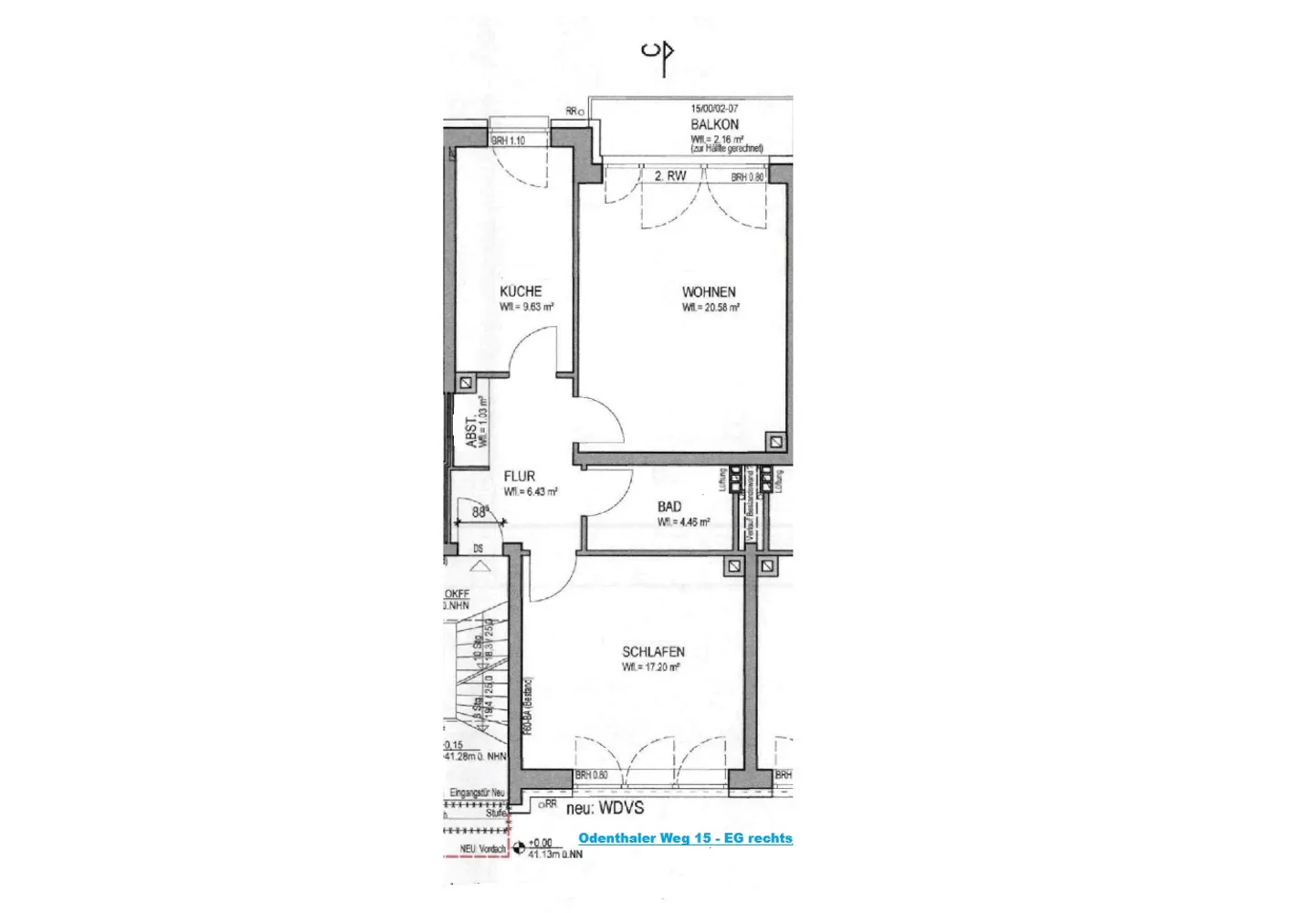 2 Zimmer Wohnung mit 62 m² in Düsseldorf – Bild 3