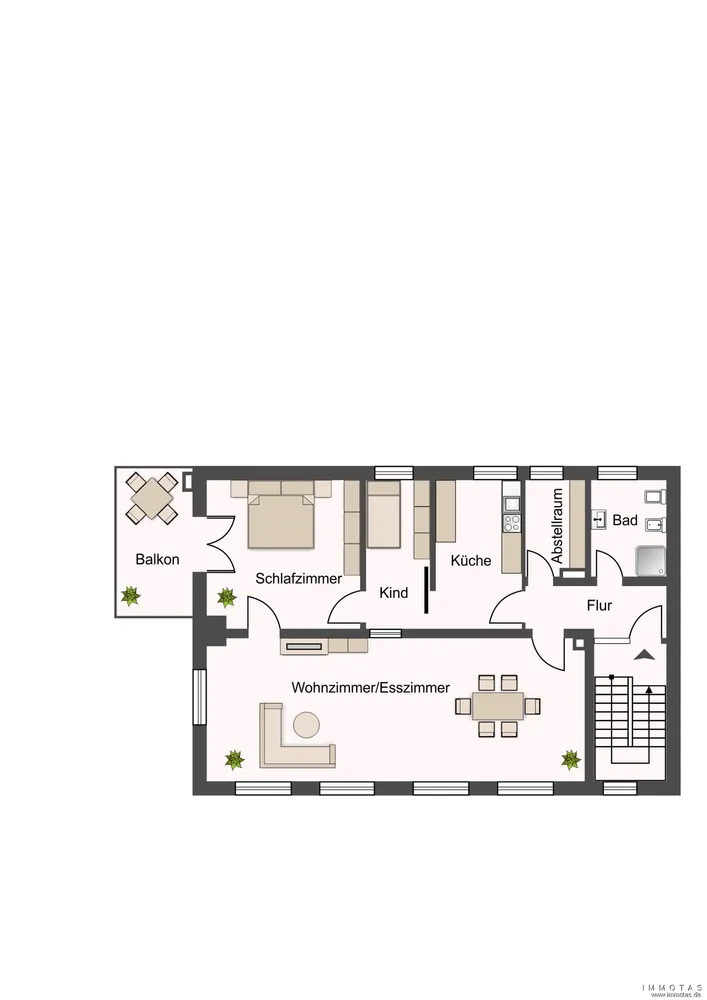 3 Zimmer Wohnung mit 105 m² in Saarbrücken – Bild 7