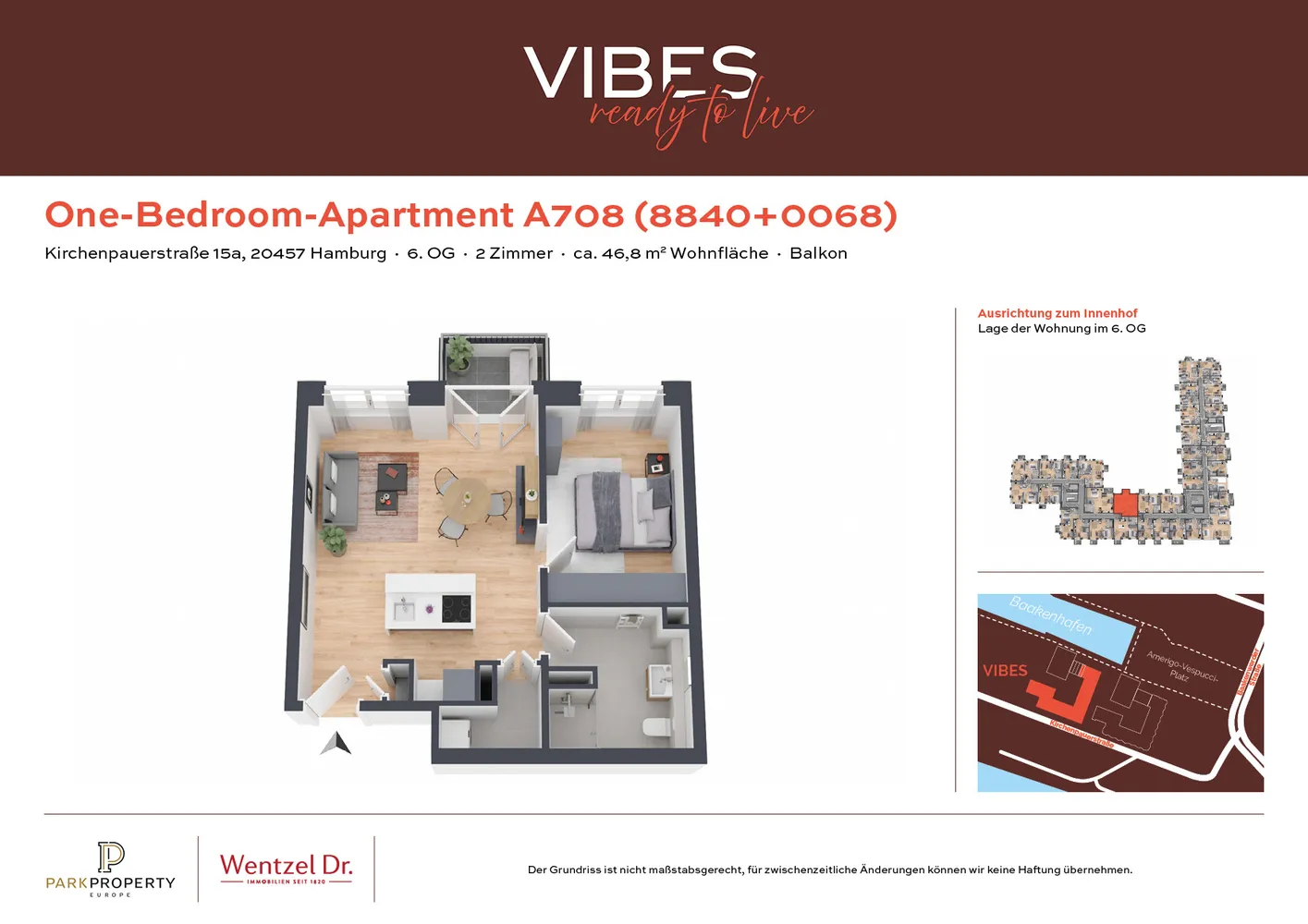 2 Zimmer Wohnung mit 47 m² in Hamburg – Bild 11