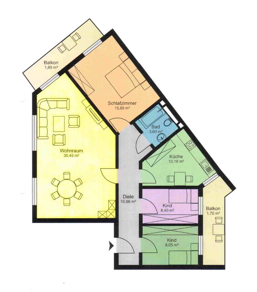 4 room apartment with 90 m² in Worms – Photo 10