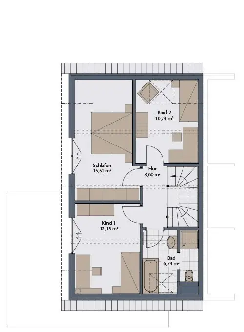 4 Zimmer Haus mit 112 m² in Karlsruhe – Bild 6