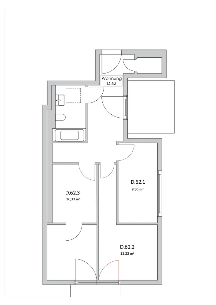 Shared room with 13 m² in Berlin – Photo 8