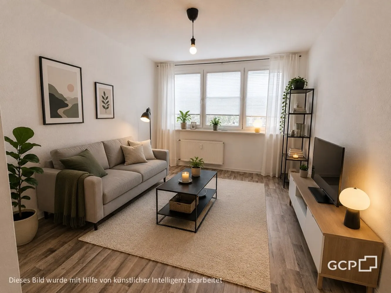 2 Zimmer Wohnung mit 48 m² in Neubrandenburg – Bild 1