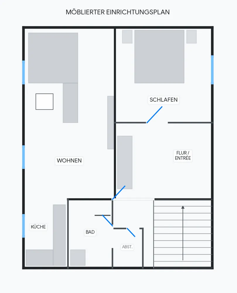 2 Zimmer Wohnung mit 70 m² in Mülheim an der Ruhr – Bild 1