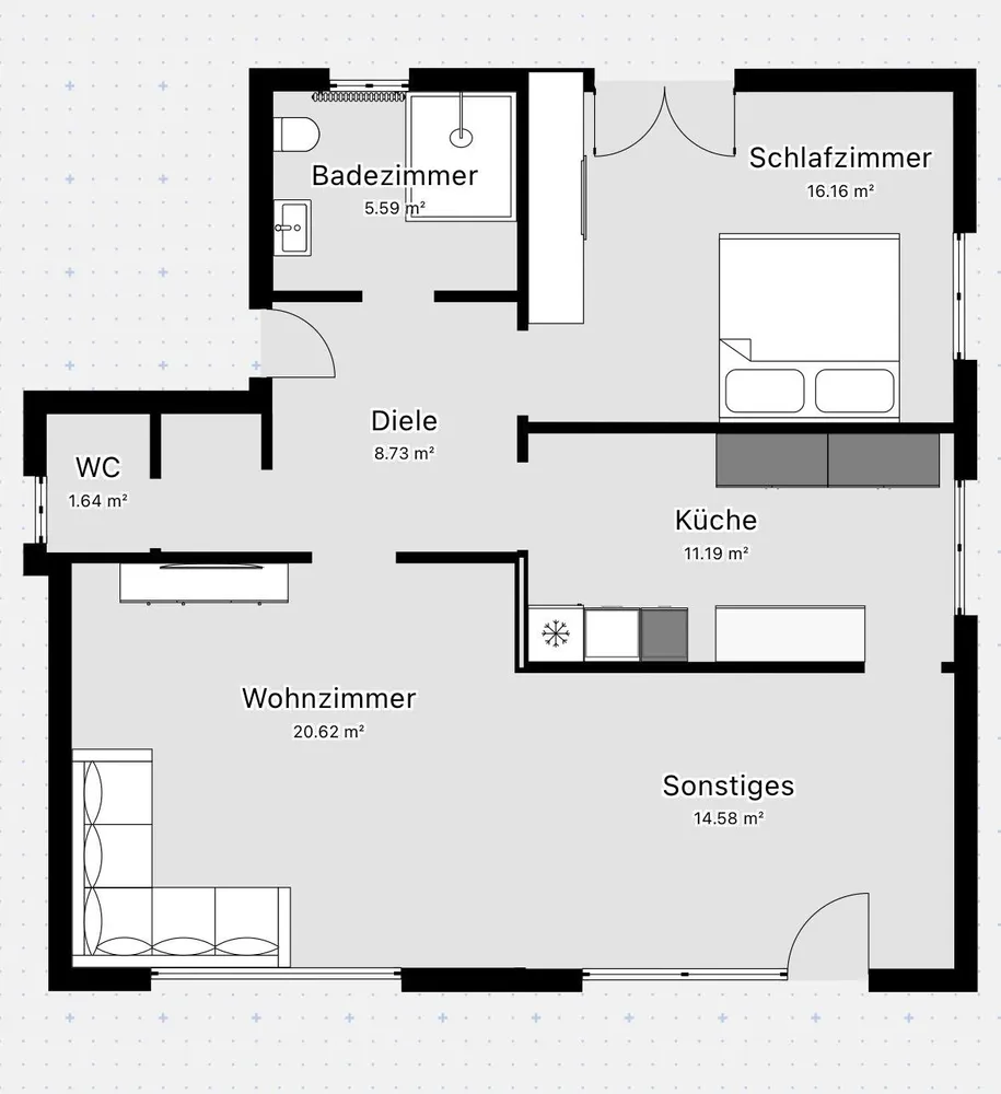 2 Zimmer Wohnung mit 80 m² in Lohmar – Bild 6