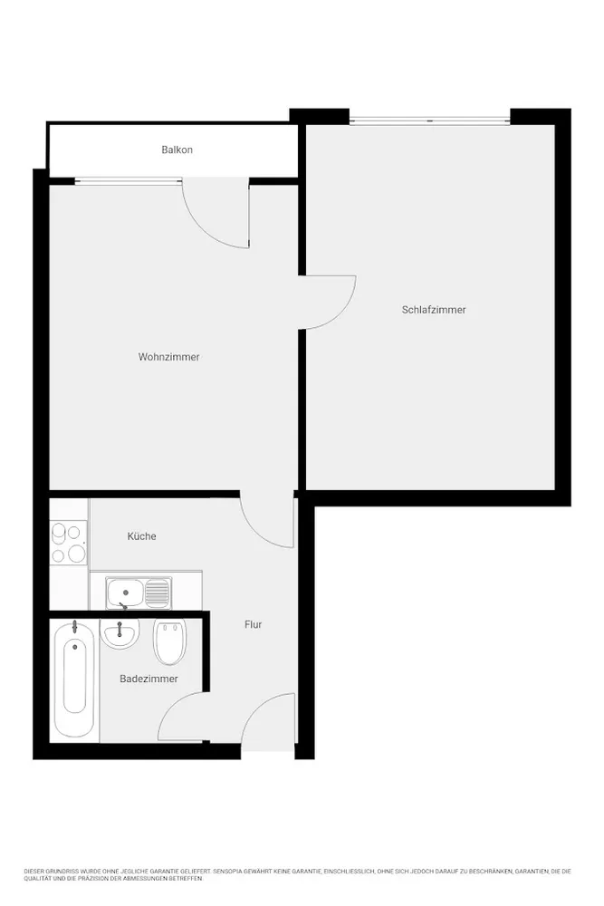 2 Zimmer Wohnung mit 43 m² in Dresden – Bild 12