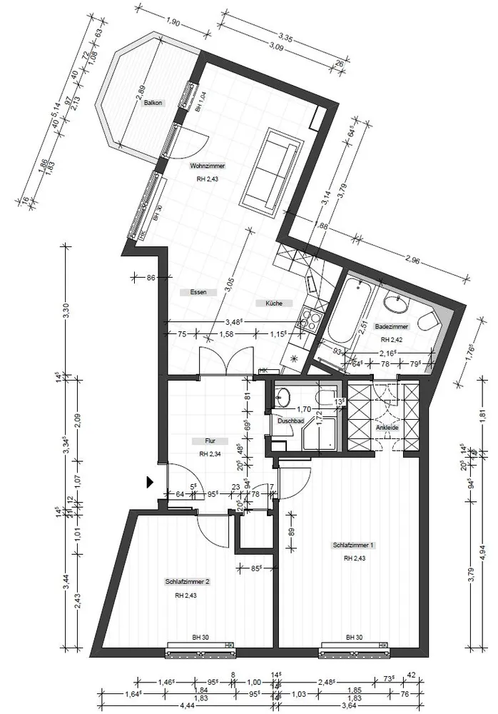 4 Zimmer Wohnung mit 86 m² in München – Bild 9