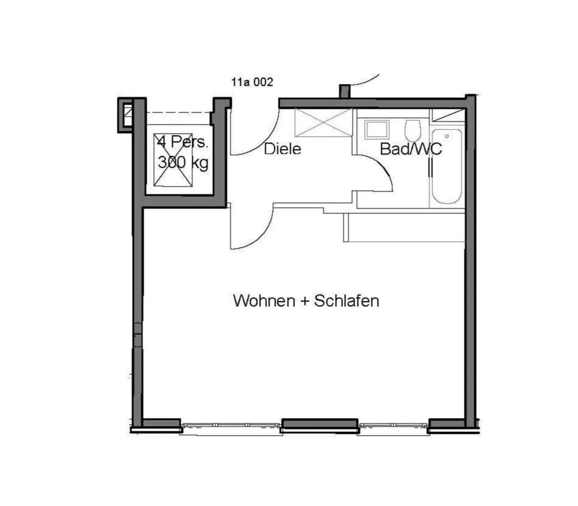 1 Zimmer Wohnung mit 39 m² in München – Bild 12