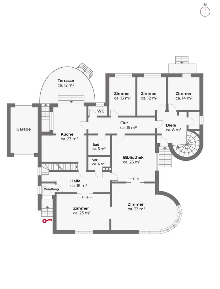 9 Zimmer Haus mit 334 m² in Hamburg – Bild 11