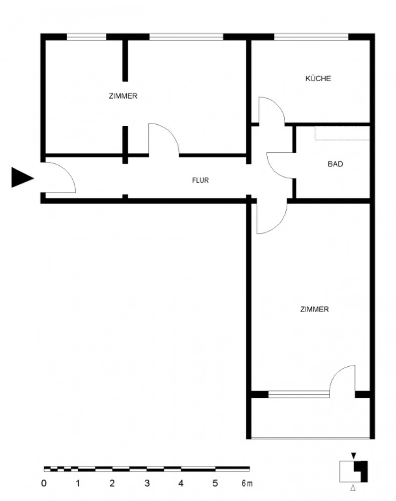 2 Zimmer Wohnung mit 61 m² in Quedlinburg – Bild 3