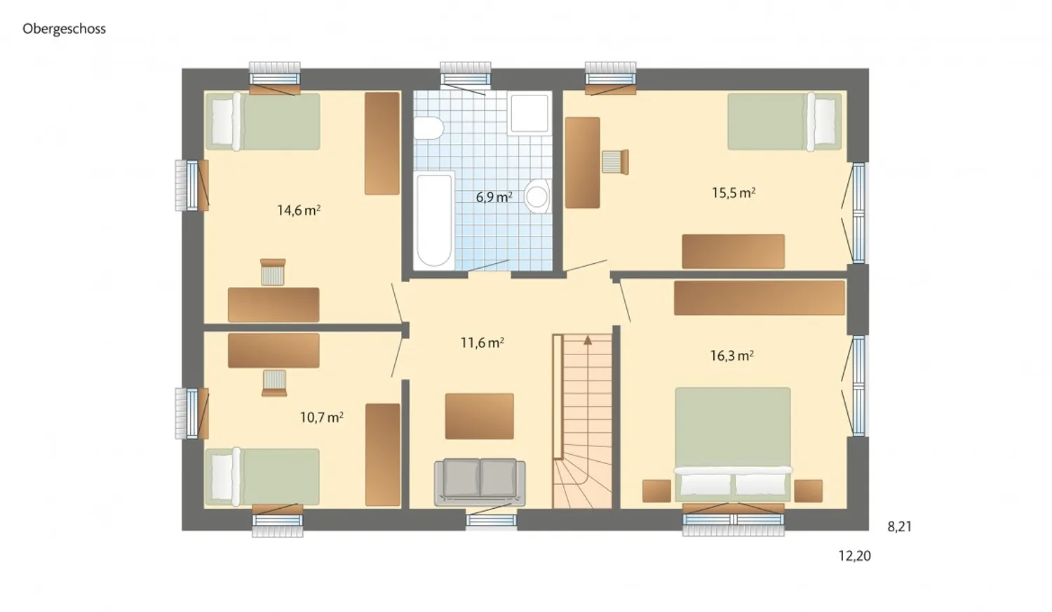 6 Zimmer Haus mit 154 m² in Marl – Bild 5