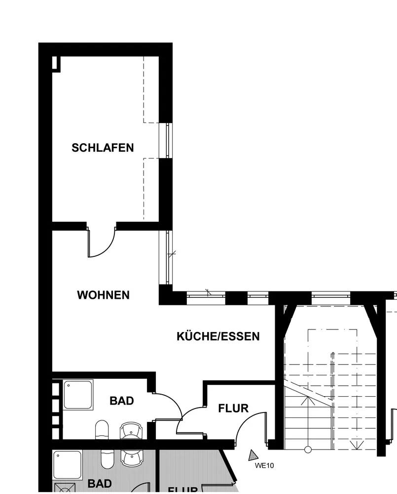 2 Zimmer Wohnung mit 50 m² in Halle (Saale) – Bild 2