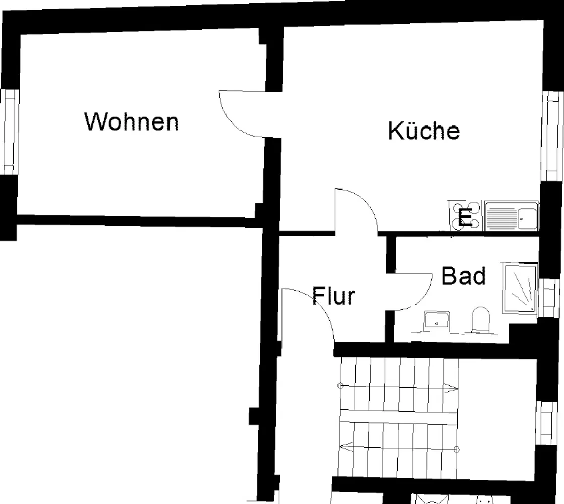 2 room apartment with 45 m² in Herne – Photo 2