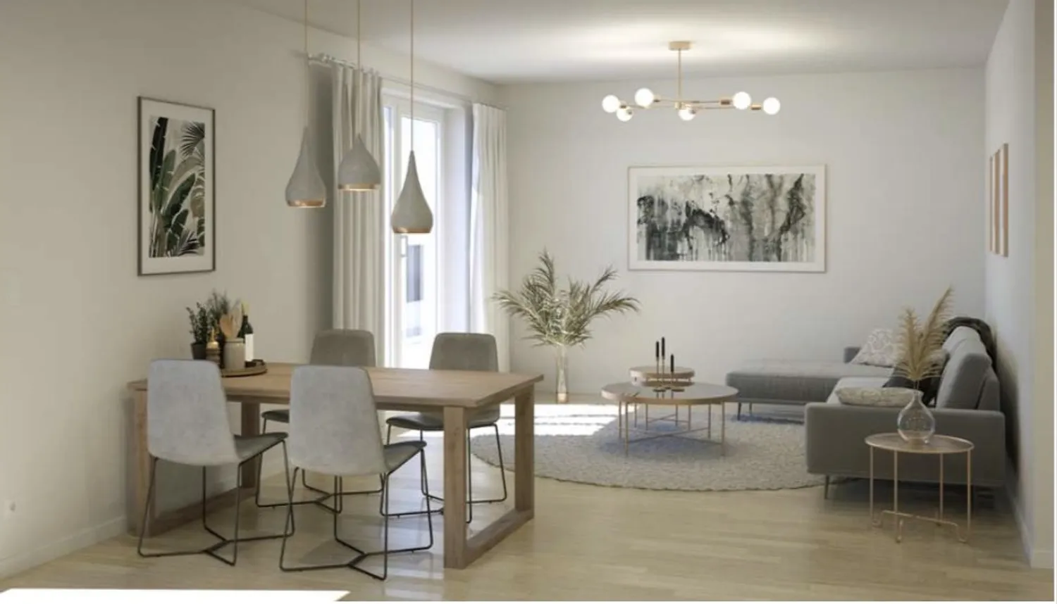 2 Zimmer Wohnung mit 65 m² in Darmstadt – Bild 1