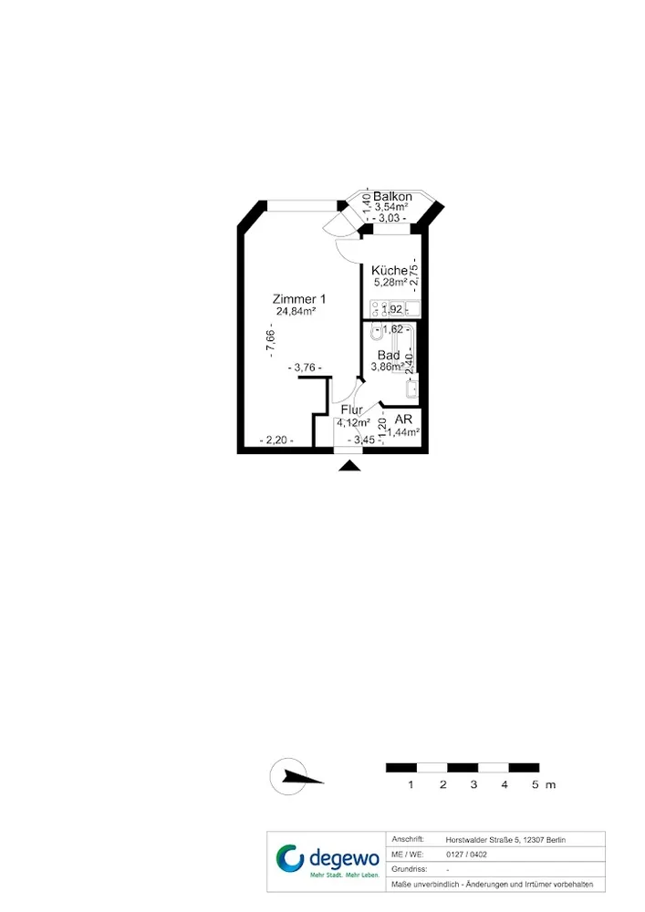 1 Zimmer Wohnung mit 40 m² in Berlin – Bild 10