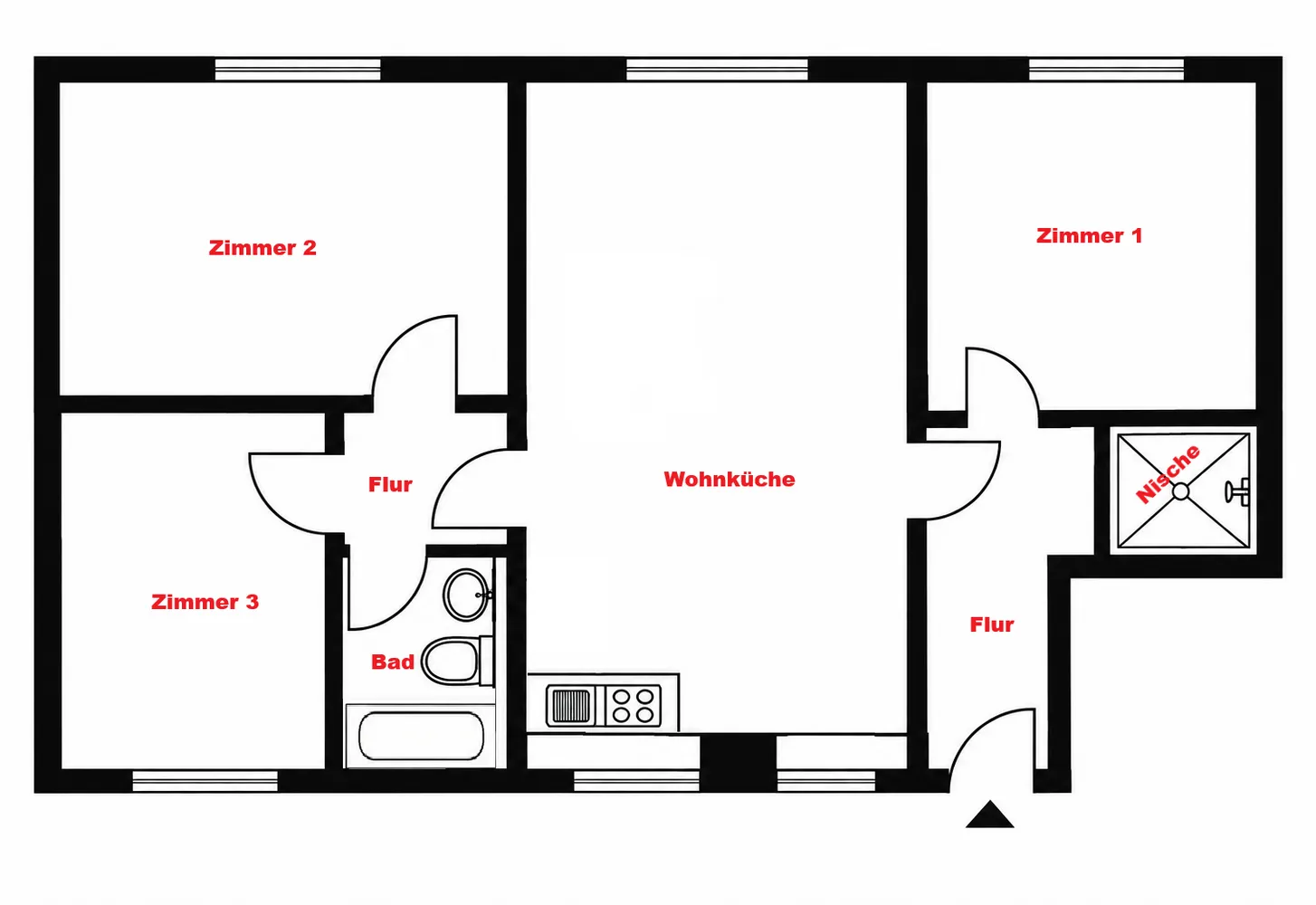 3 Zimmer Wohnung mit 77 m² in Berlin – Bild 9