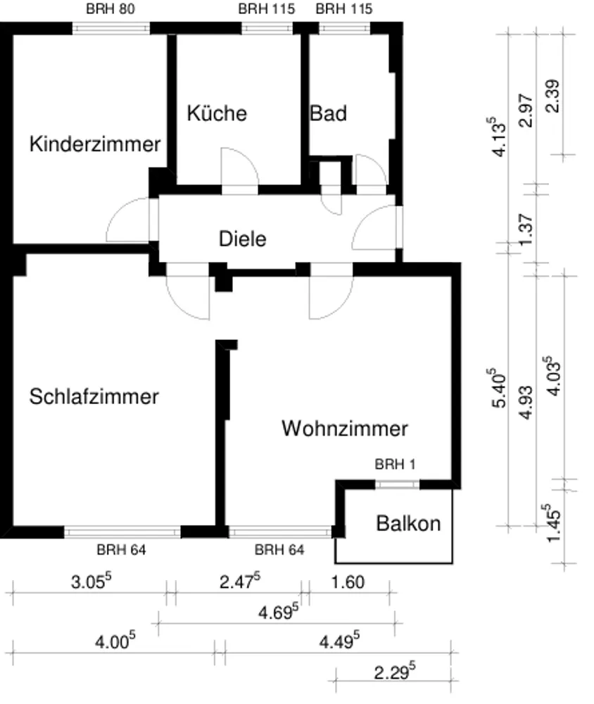 3 Zimmer Wohnung mit 73 m² in Iserlohn – Bild 1