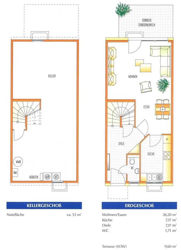 4 Zimmer Haus mit 125 m² in Darmstadt – Bild 5