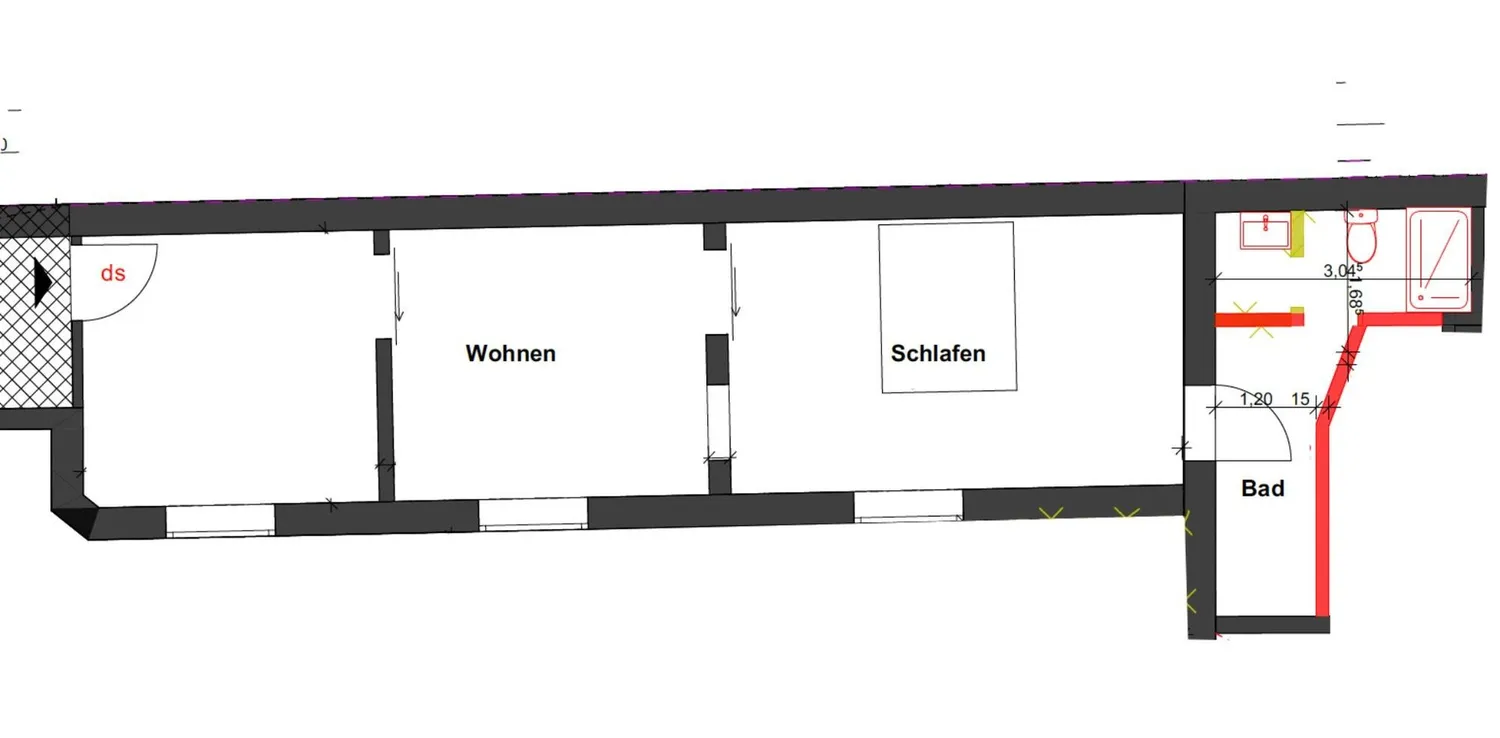 2 Zimmer Wohnung mit 55 m² in Mönchengladbach – Bild 4