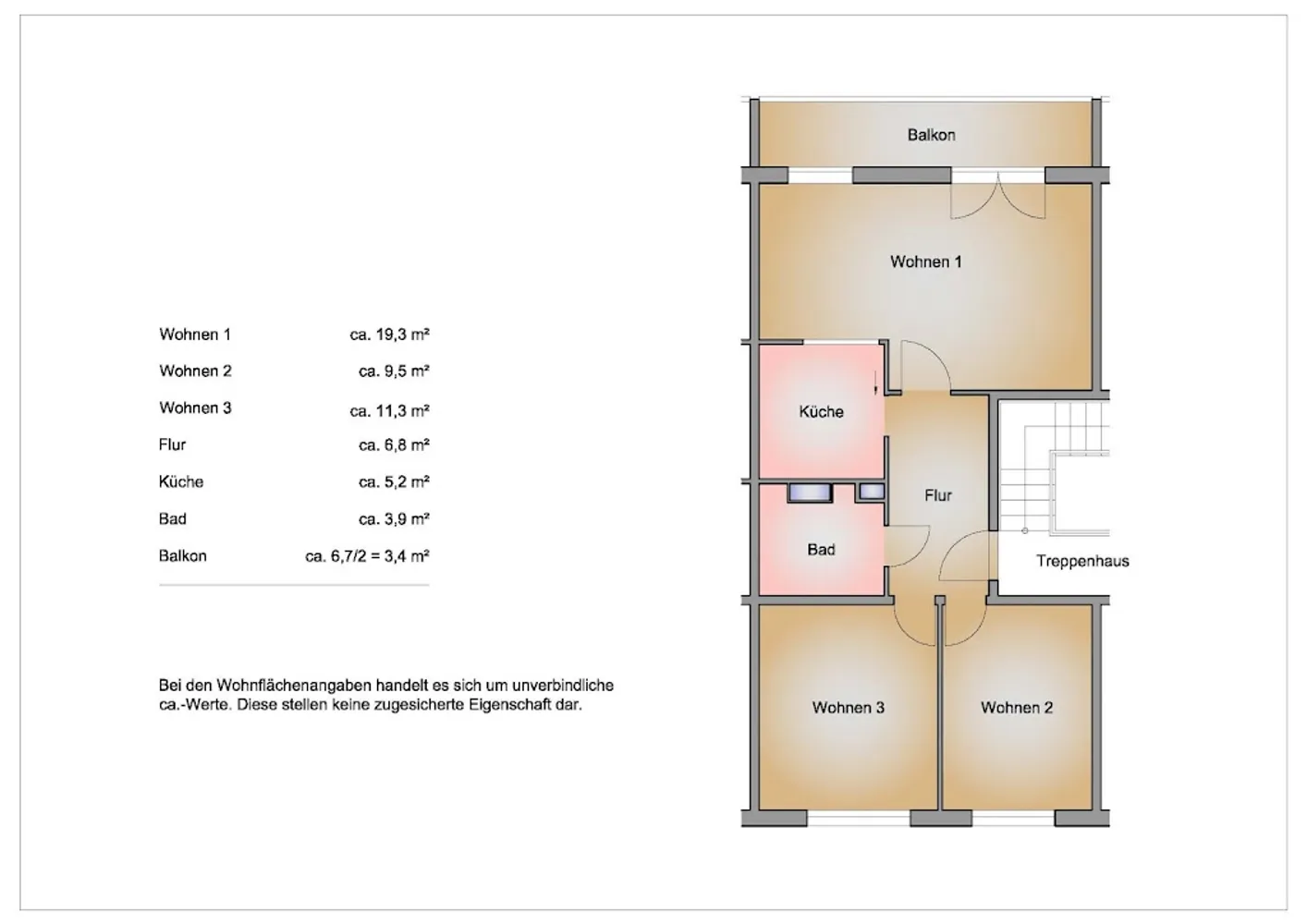 3 Zimmer Wohnung mit 59 m² in Frankfurt (Oder) – Bild 7