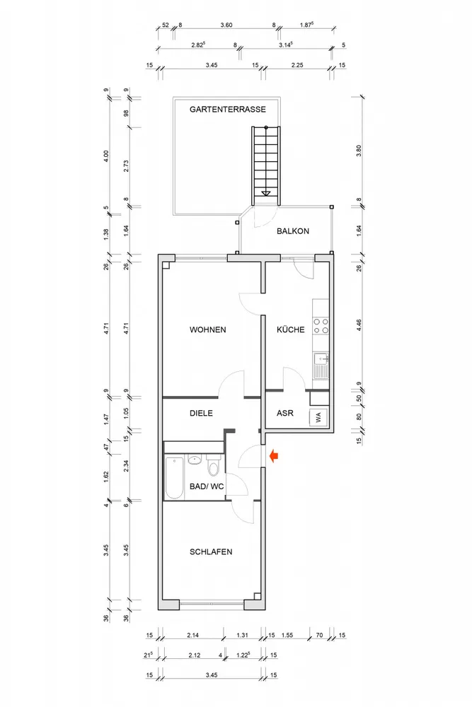 2 Zimmer Wohnung mit 57 m² in Chemnitz – Bild 6