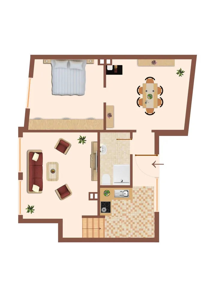 3 Zimmer Wohnung mit 65 m² in Remscheid – Bild 3