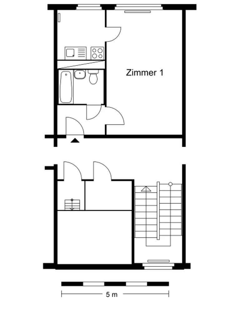 1 Zimmer Wohnung mit 32 m² in Berlin – Bild 2