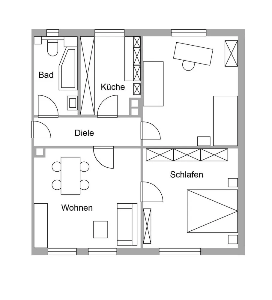 3 Zimmer Wohnung mit 65 m² in Nürnberg – Bild 9