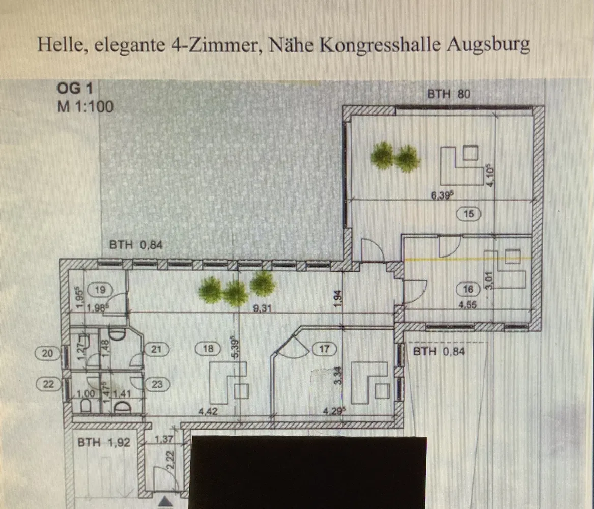 4 Zimmer Wohnung mit 104 m² in Augsburg – Bild 7
