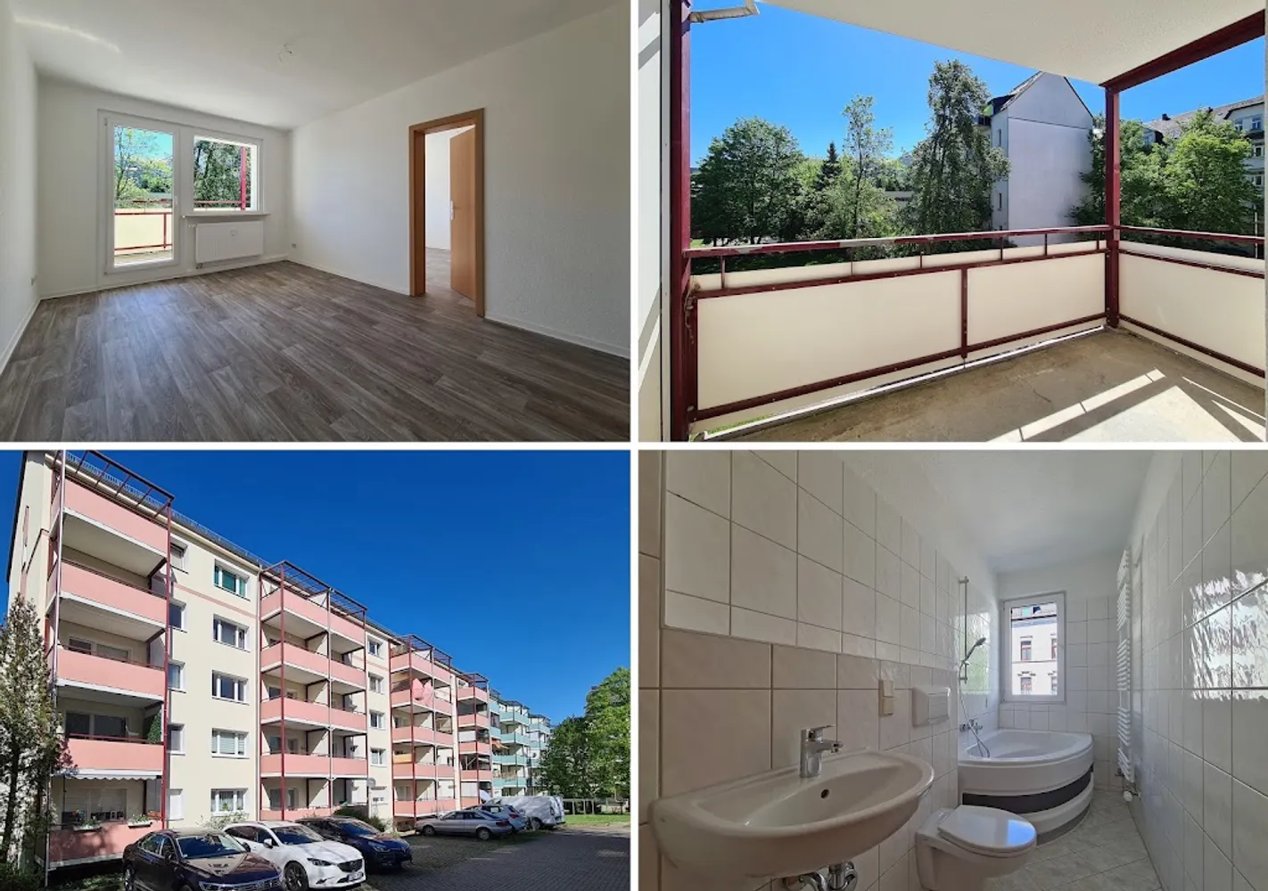 2 room apartment with 49 m² in Chemnitz – Photo 1