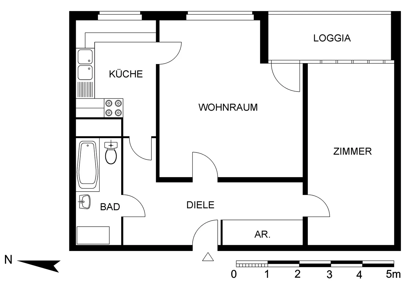 2 room apartment with 64 m² in Berlin – Photo 10