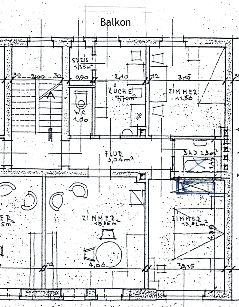 3 Zimmer Wohnung mit 64 m² in Nürnberg – Bild 2