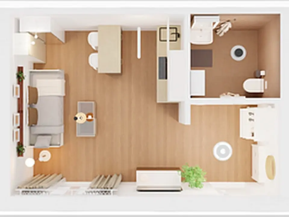 Studio mit 27 m² in Metzingen – Bild 5