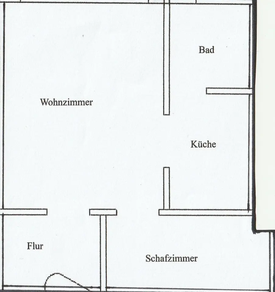 2 Zimmer Wohnung mit 40 m² in Braunschweig – Bild 4