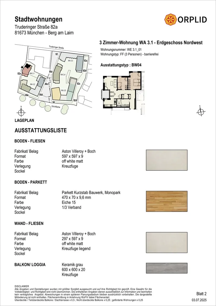 3 Zimmer Wohnung mit 83 m² in München – Bild 8